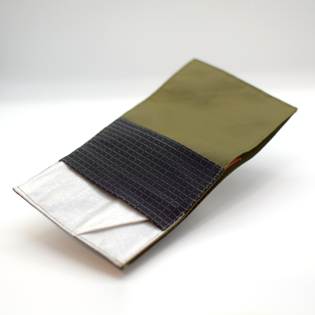 in2wallet. Olive (orange)